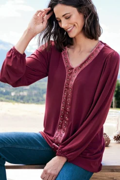 Soft Surroundings Adornment Top