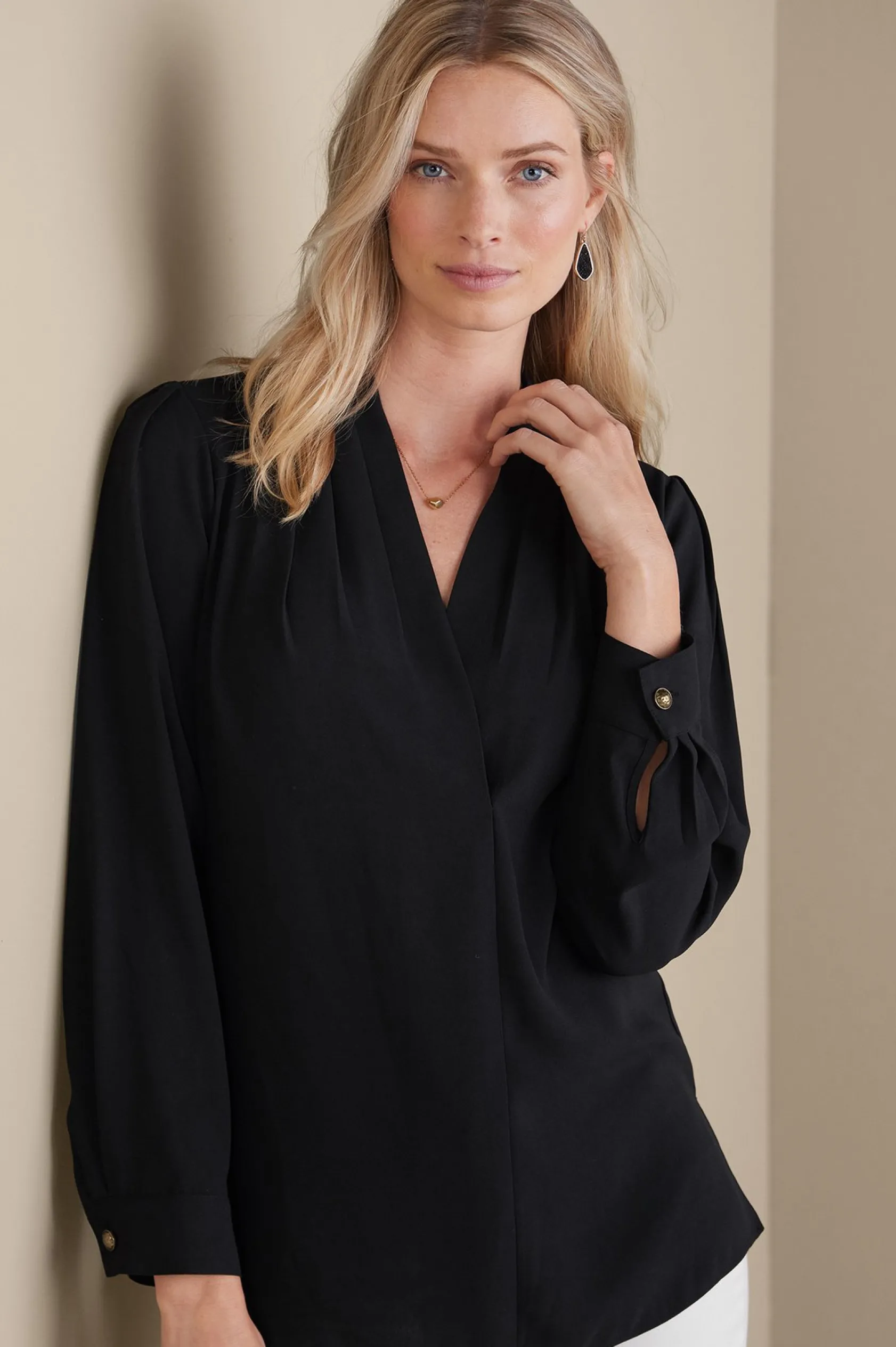 Soft Surroundings Akira Blouse