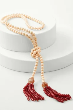 Soft Surroundings Amina Tassel Lariat Necklace