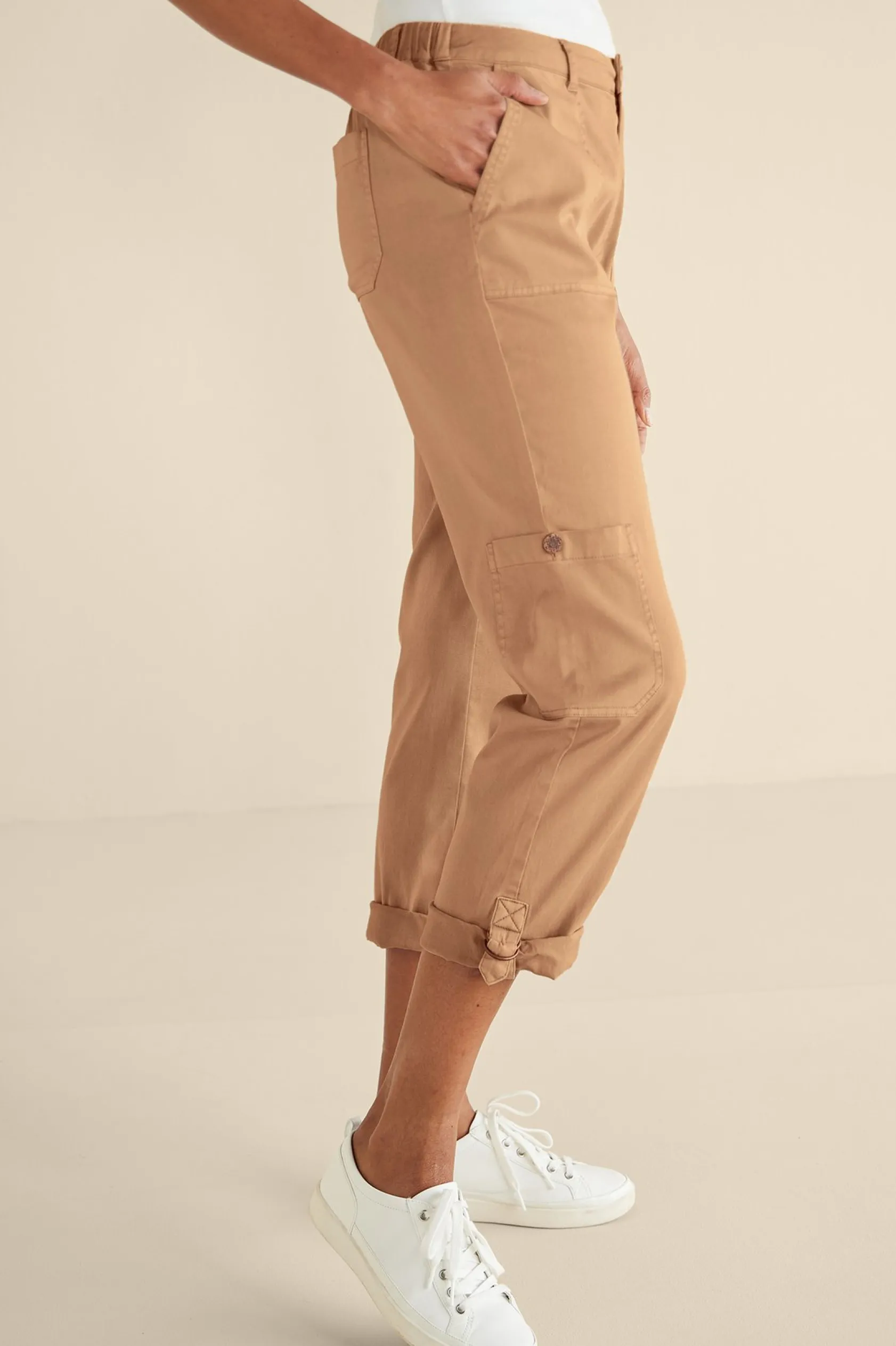 Soft Surroundings Antigua Convertible Crop Pants