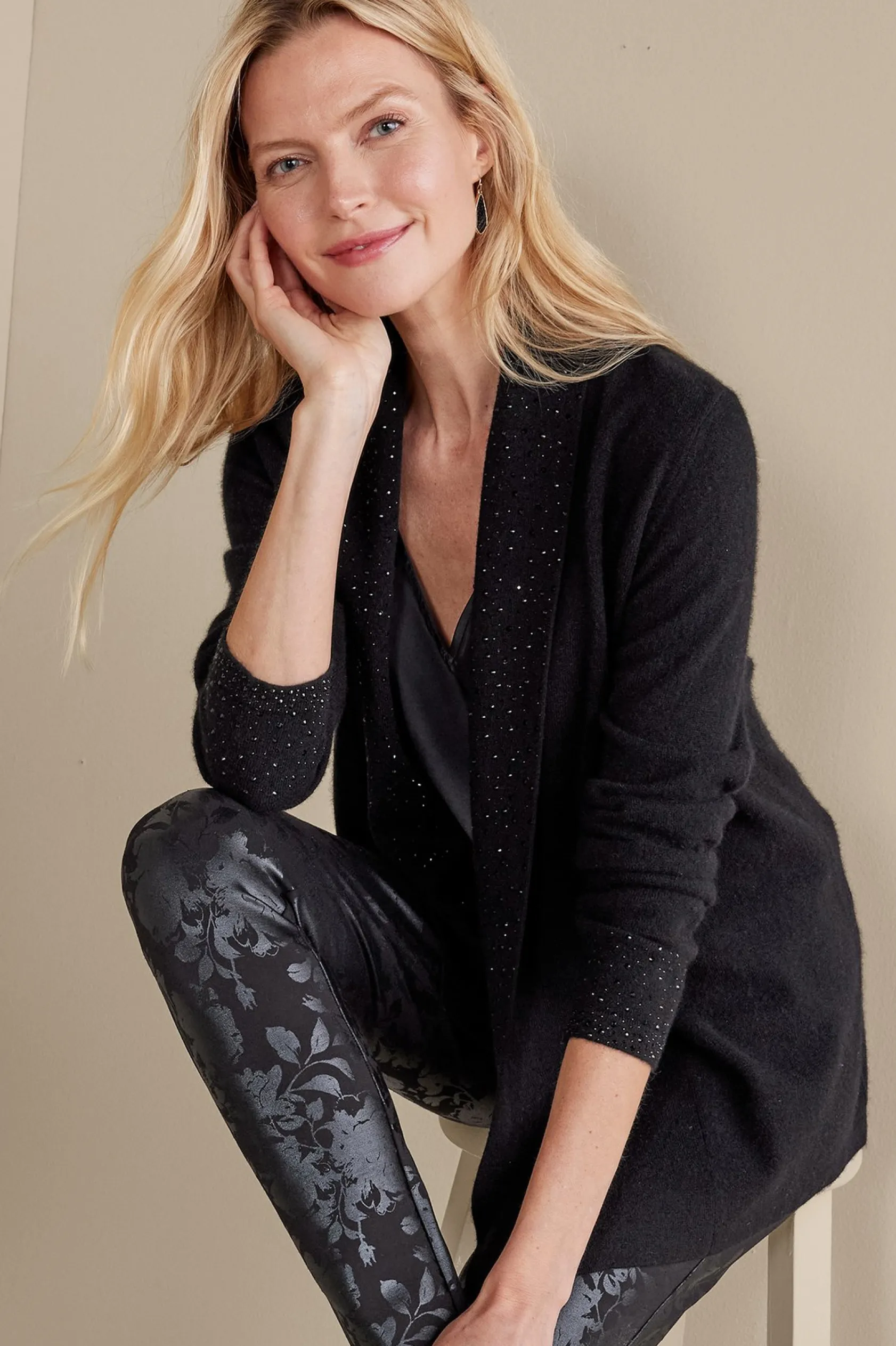 Soft Surroundings Celeste Cashmere Cardigan