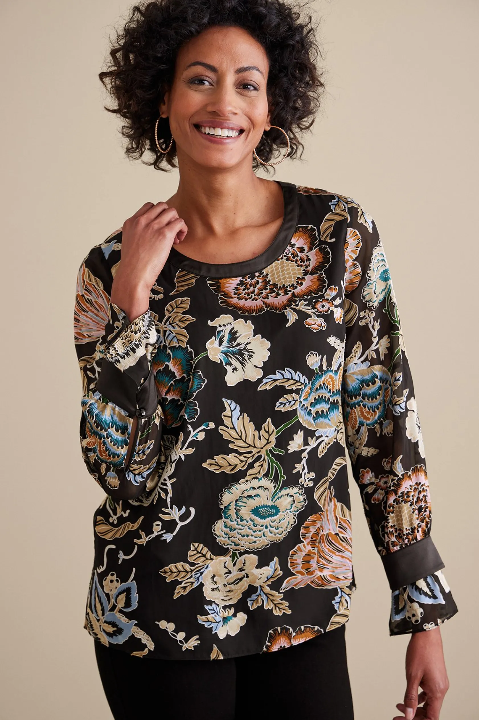 Soft Surroundings Deanna Blouse