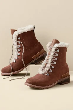 Soft Surroundings Emu Australia Billington Lace Up Boot