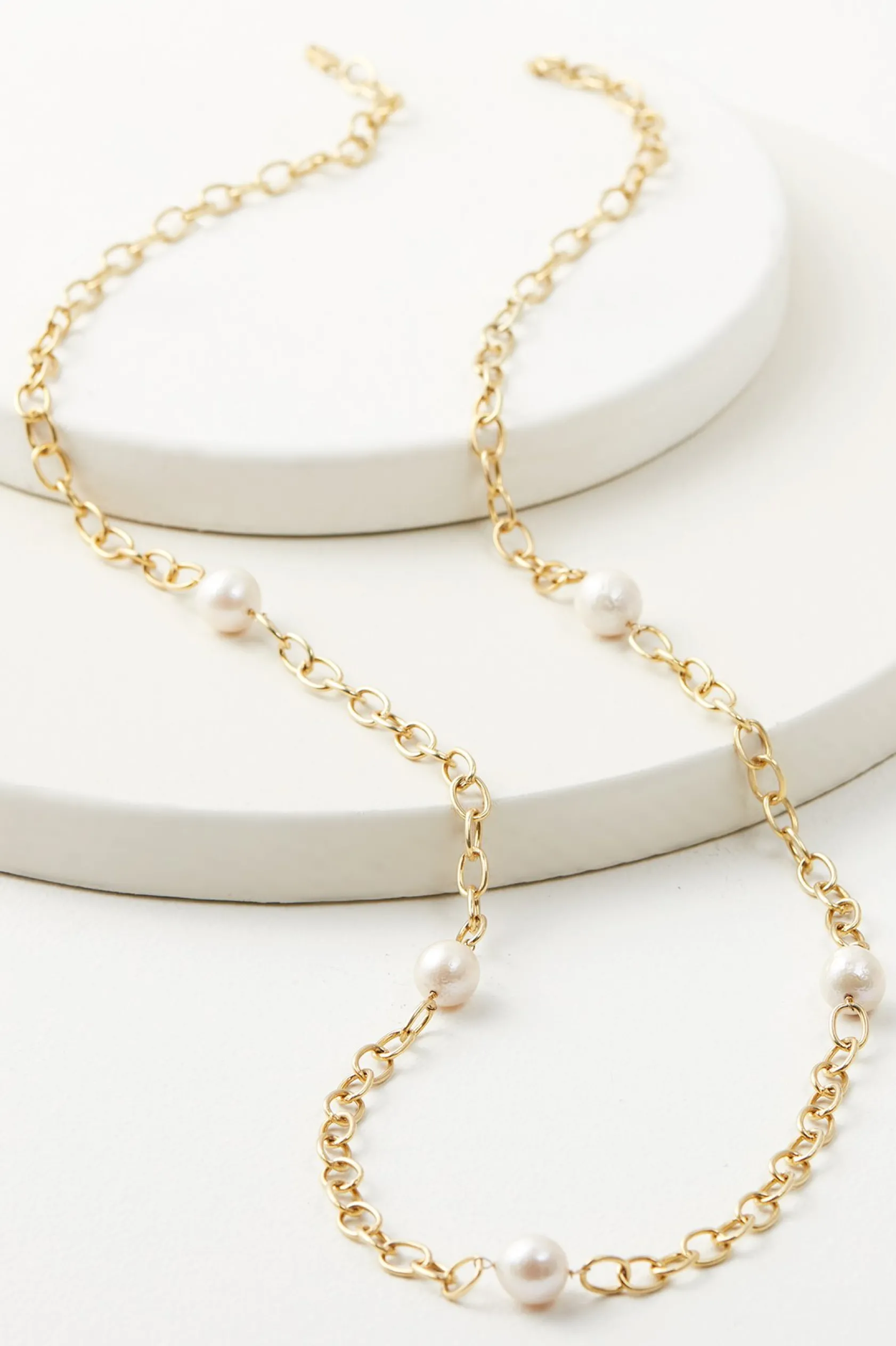 Soft Surroundings Estella Pearl Necklace