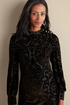 Soft Surroundings Hadley Velvet Dress