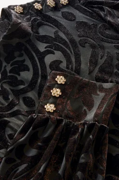 Soft Surroundings Hadley Velvet Dress