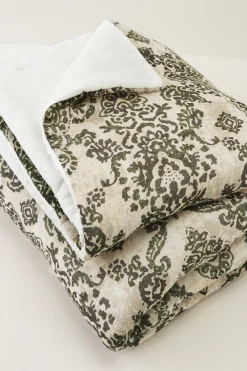 Soft Surroundings Haley Linen Printed Comforter