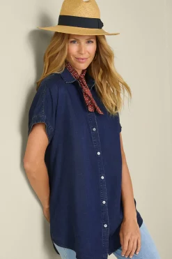 Soft Surroundings Je Veux TENCEL Shirt