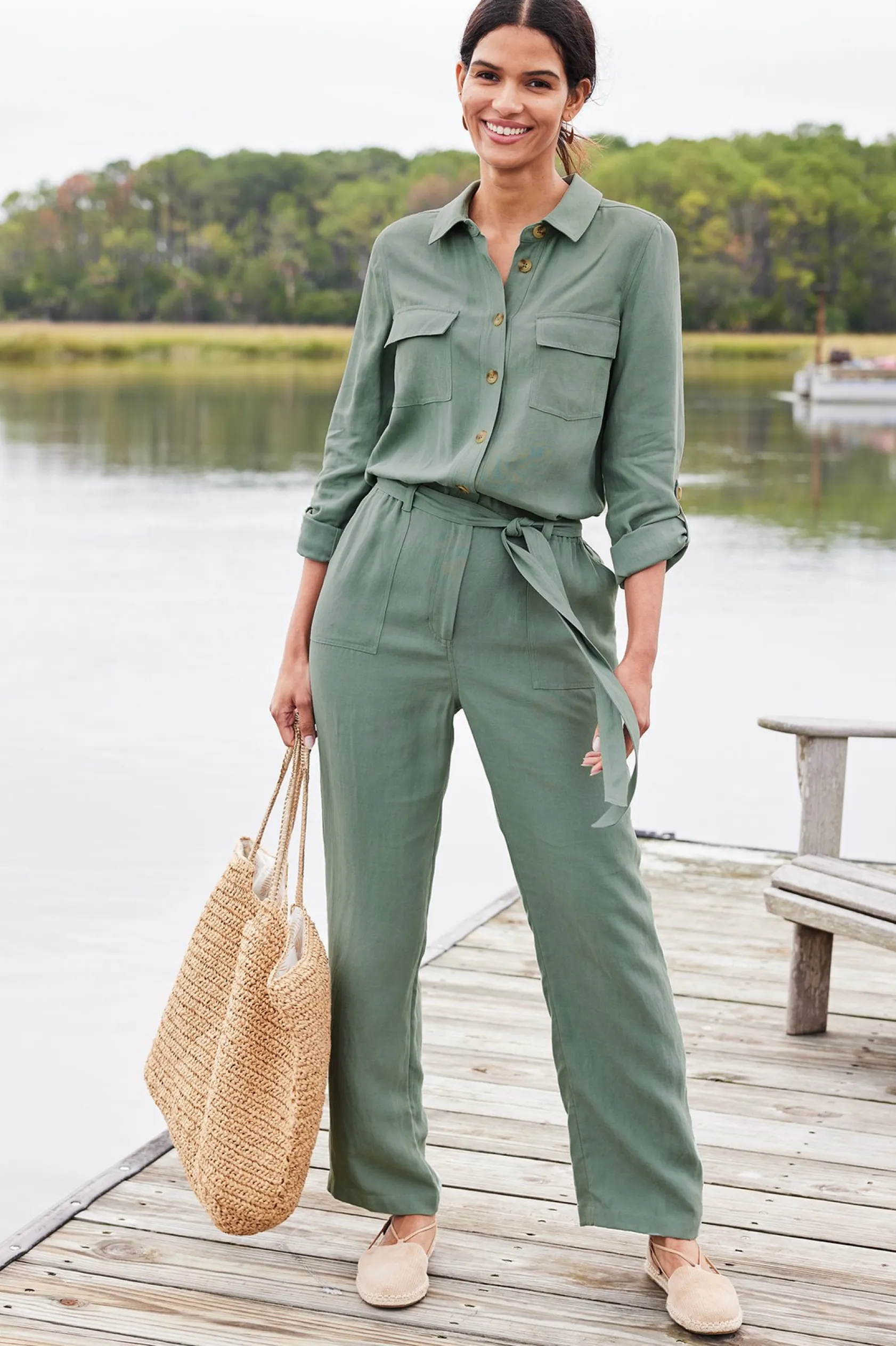 Soft Surroundings Kerry Jumpsuit
