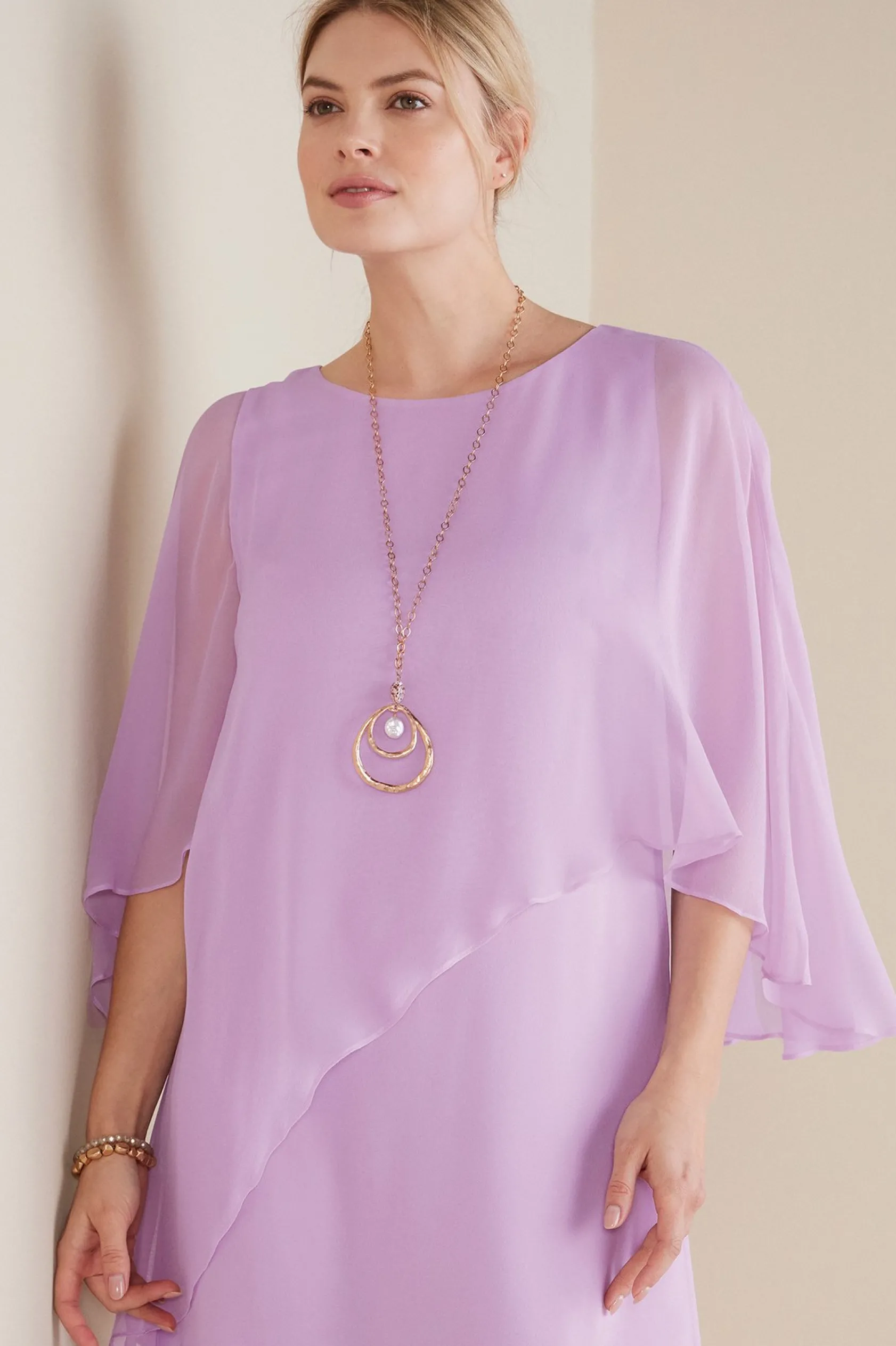 Soft Surroundings Mariah Silk Dress