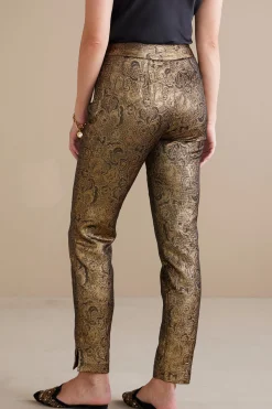 Soft Surroundings Nevina Jacquard Trouser