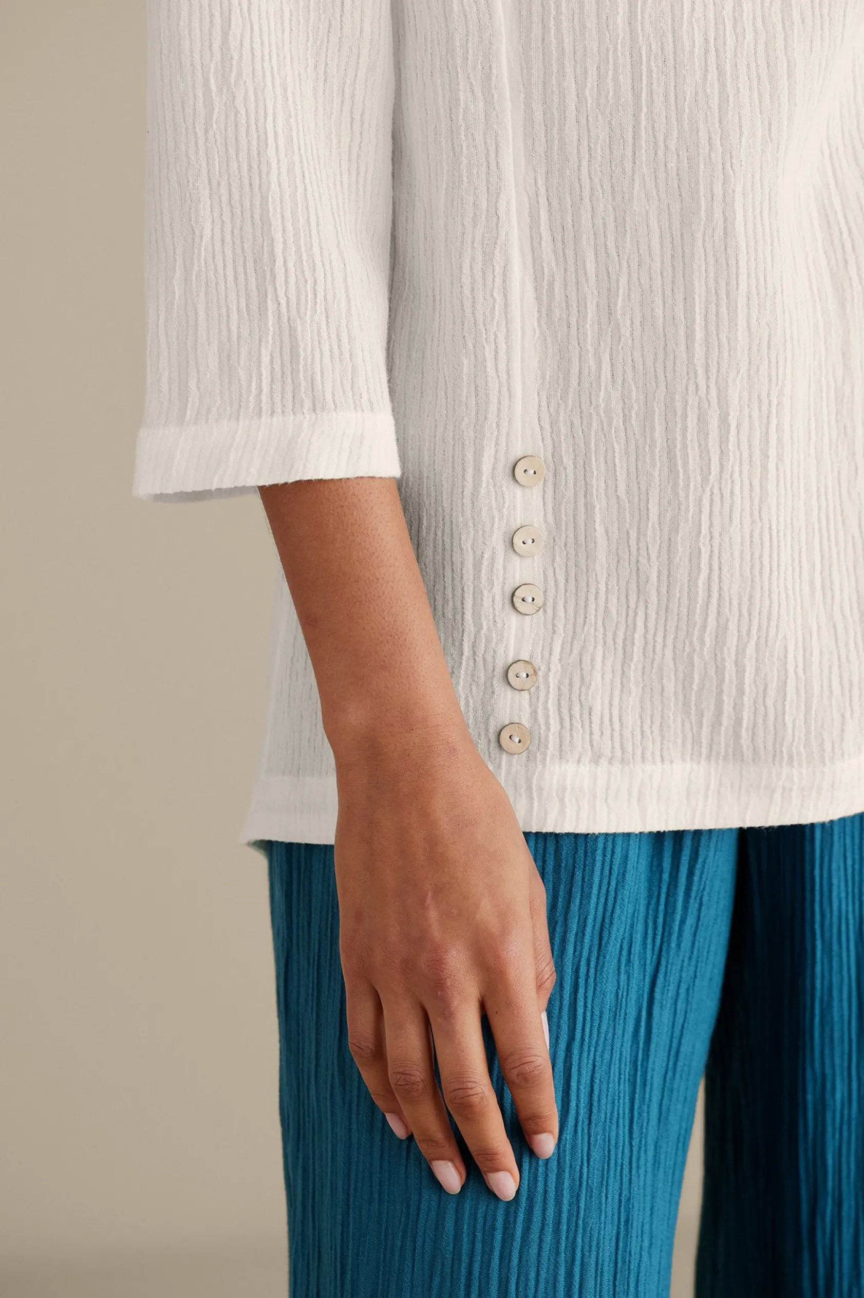 Soft Surroundings Oceo Gauze Tunic