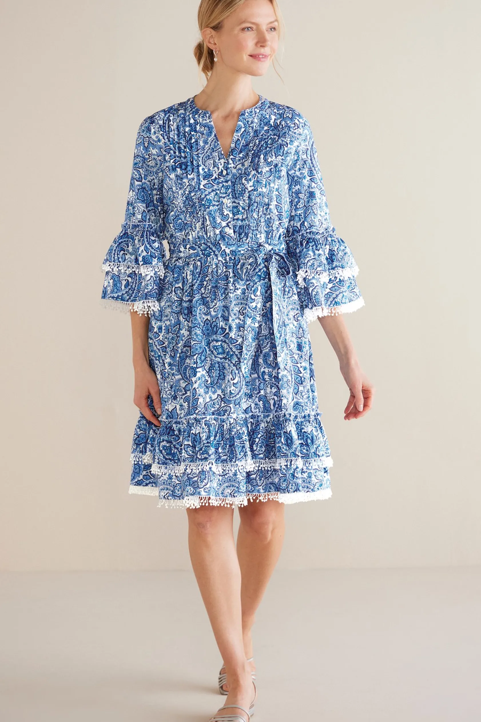 Soft Surroundings Petites Adeline Short Dress