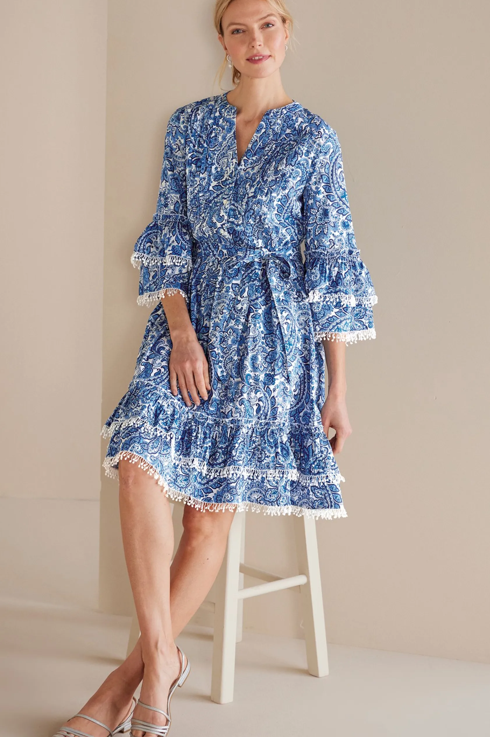 Soft Surroundings Petites Adeline Short Dress