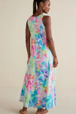 Soft Surroundings Petites Brenda Maxi Dress