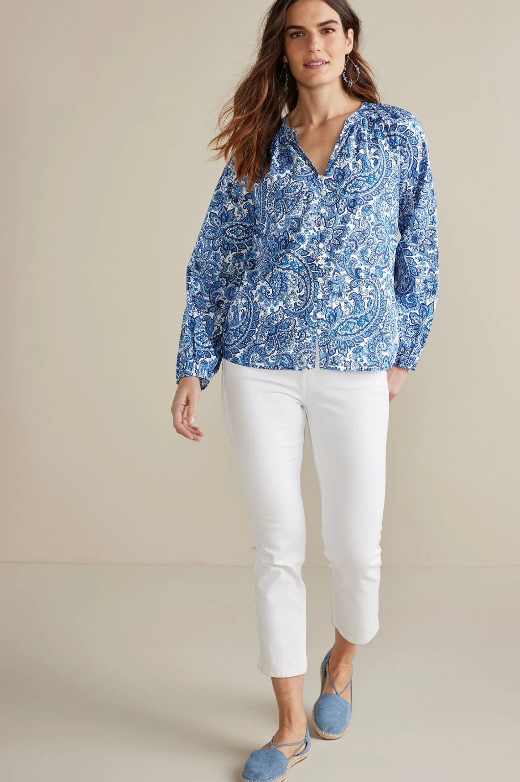 Soft Surroundings Petites Celia Top