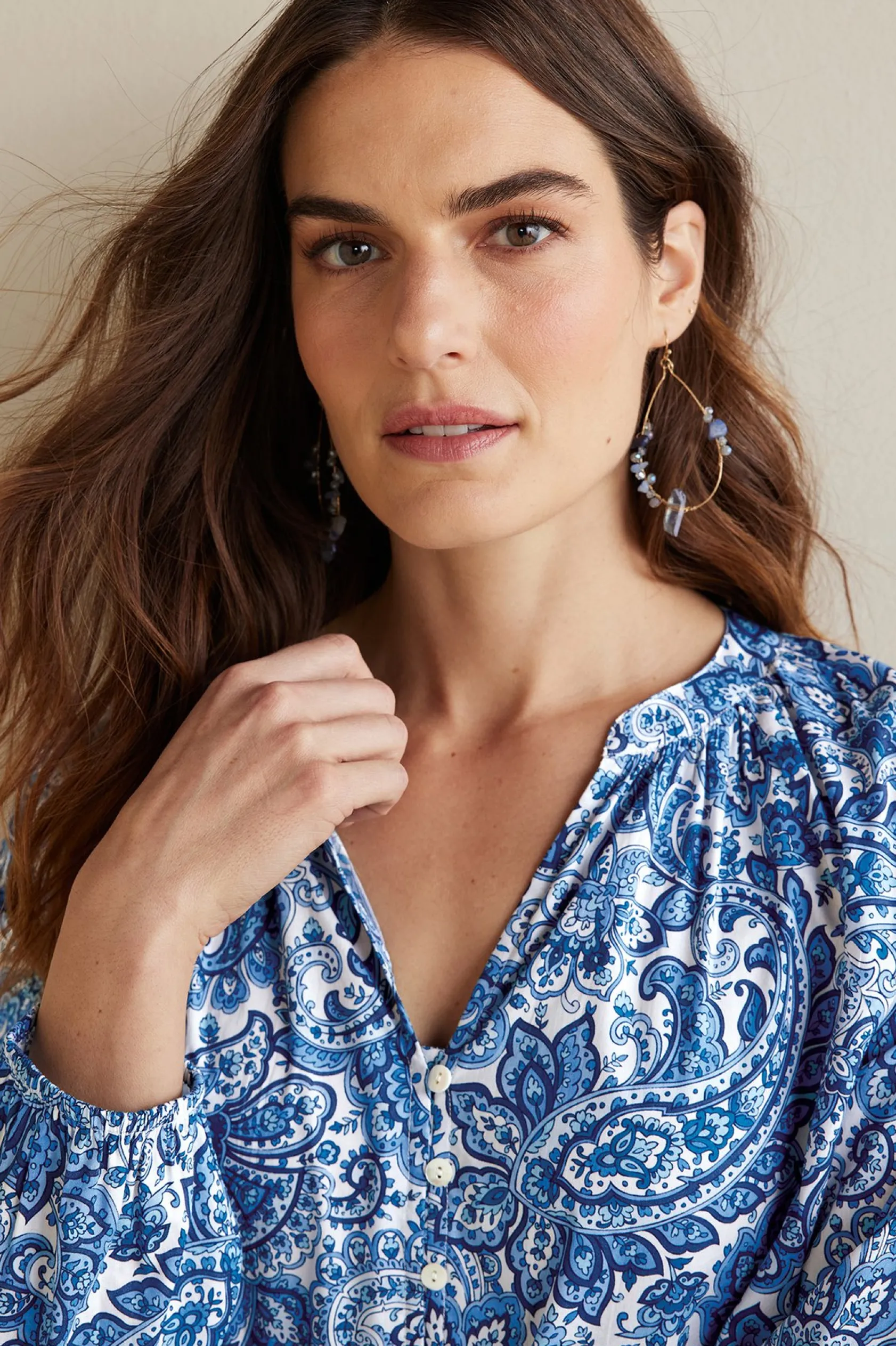Soft Surroundings Petites Celia Top