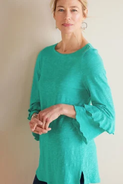 Soft Surroundings Petites Erin Linen Blend Tunic