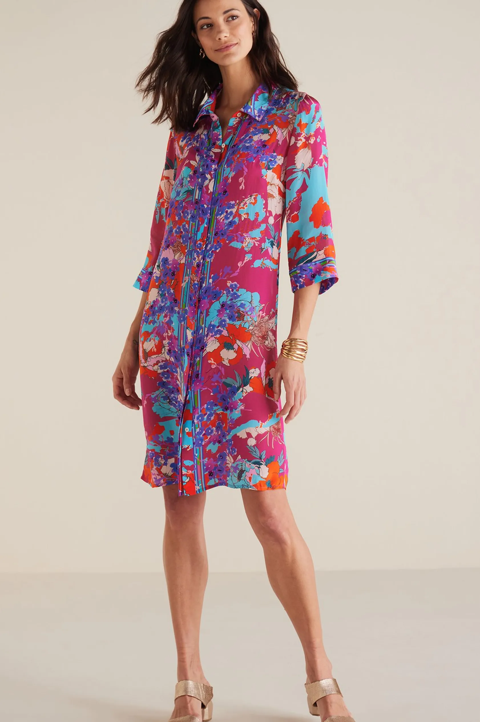 Soft Surroundings Petites Garden Path Dress