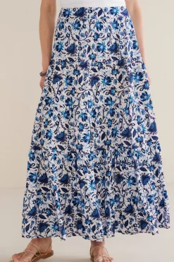 Soft Surroundings Petites Ginnie Maxi Skirt