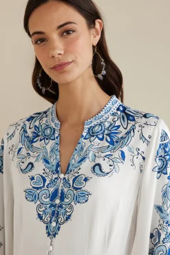 Soft Surroundings Petites Louise Midi Dress