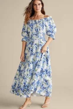 Soft Surroundings Petites Rosana Maxi Dress