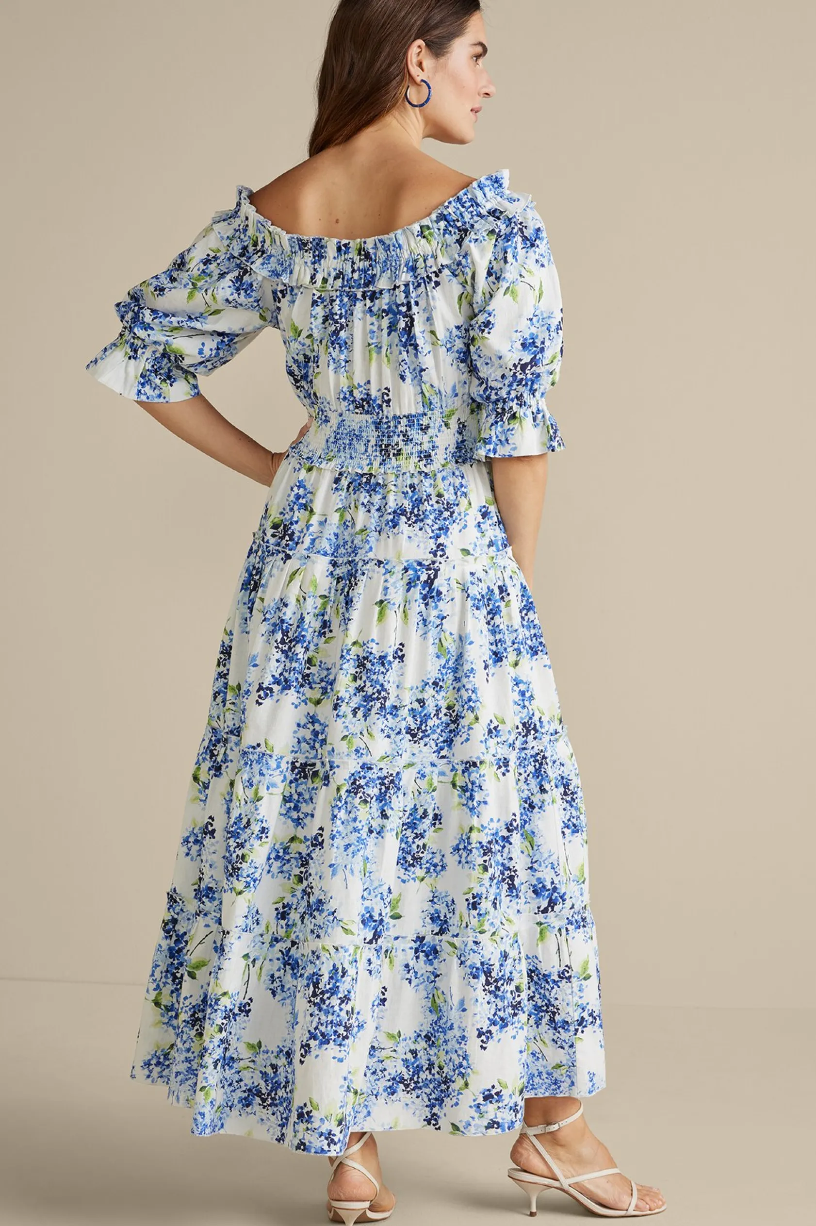 Soft Surroundings Petites Rosana Maxi Dress