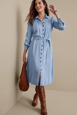 Soft Surroundings Petites Vara TENCEL™ Dress