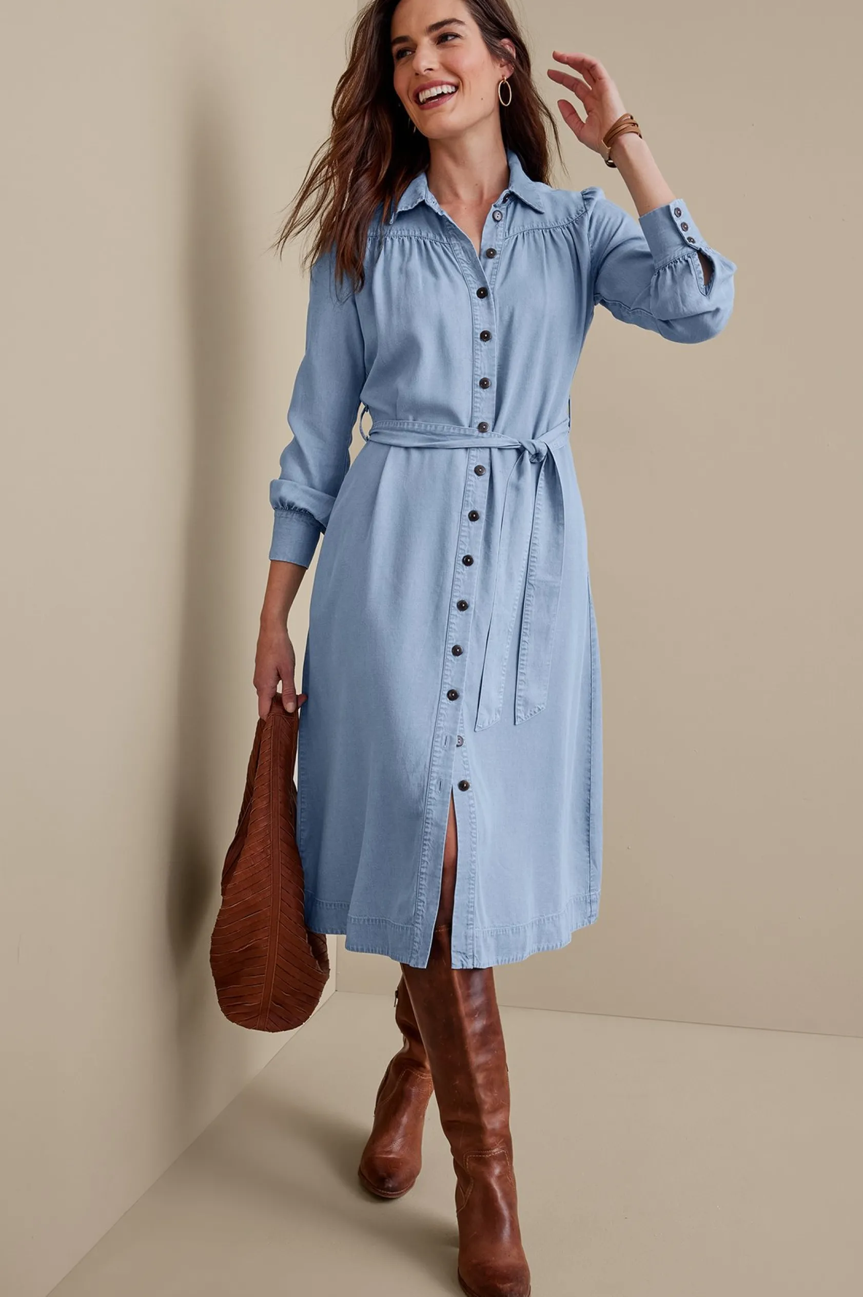 Soft Surroundings Petites Vara TENCEL™ Dress