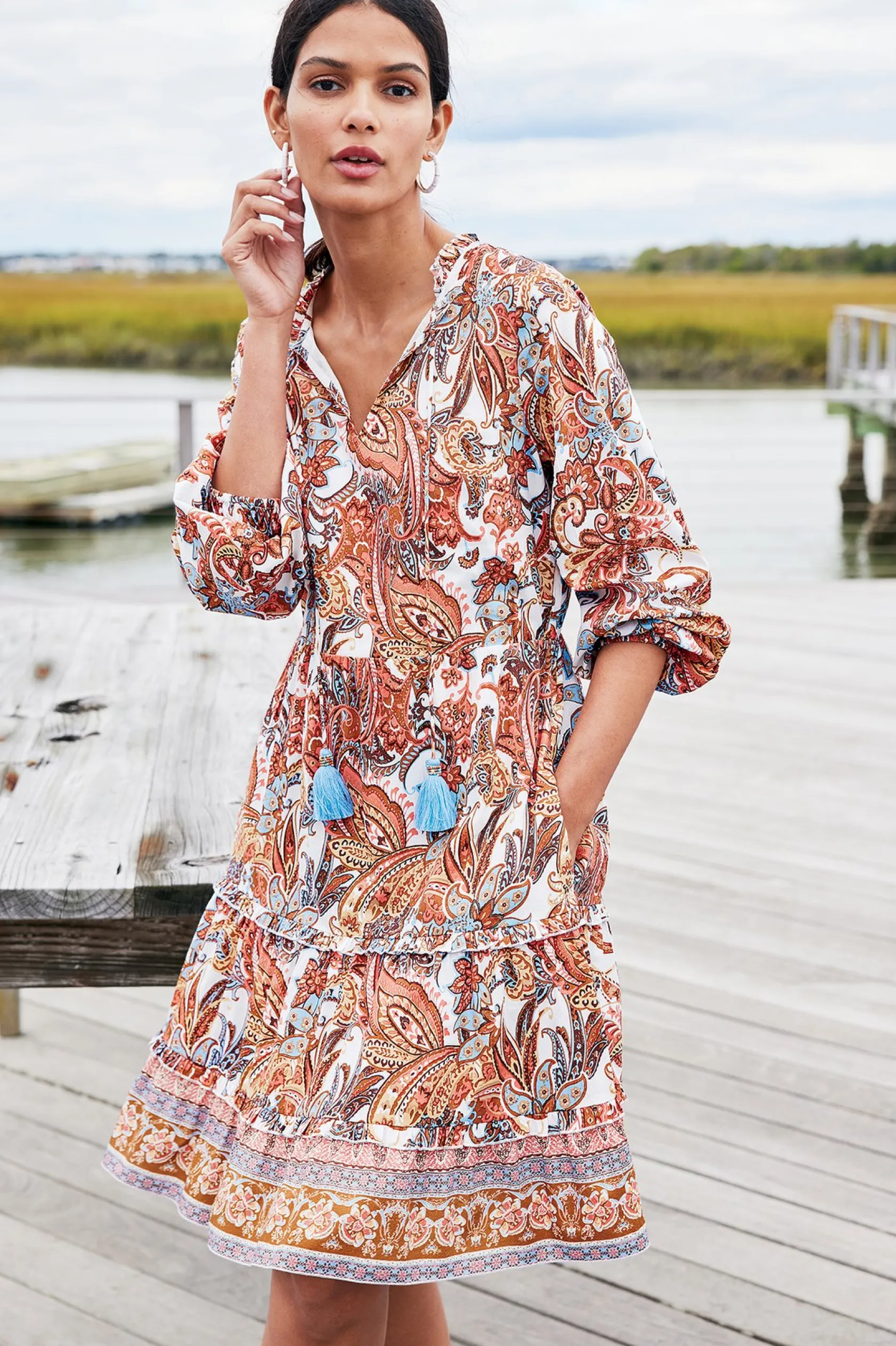 Soft Surroundings Sadie Short Dress