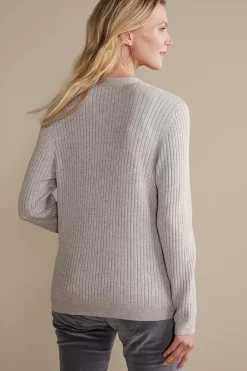 Soft Surroundings Soft Essential™ Ribbed Button-Front Cardi