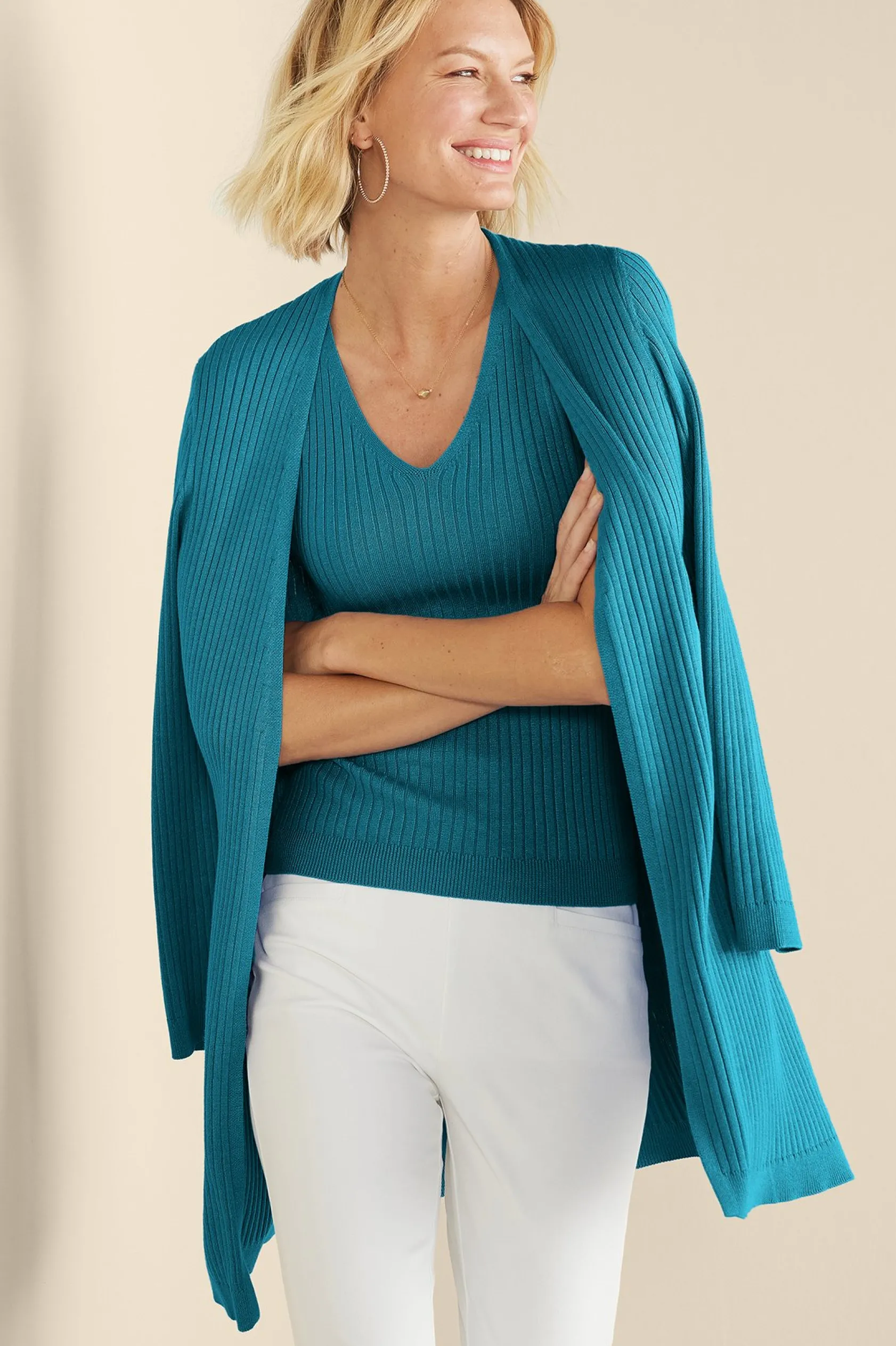 Soft Surroundings Soft Essential™ Ribbed Sweater Tank