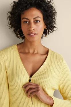 Soft Surroundings Soft Essential™ Ribbed Valentina Sweater