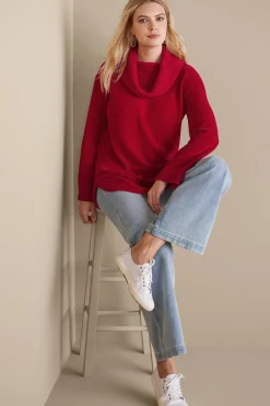 Soft Surroundings Soft Winds Chenille Tunic Sweater