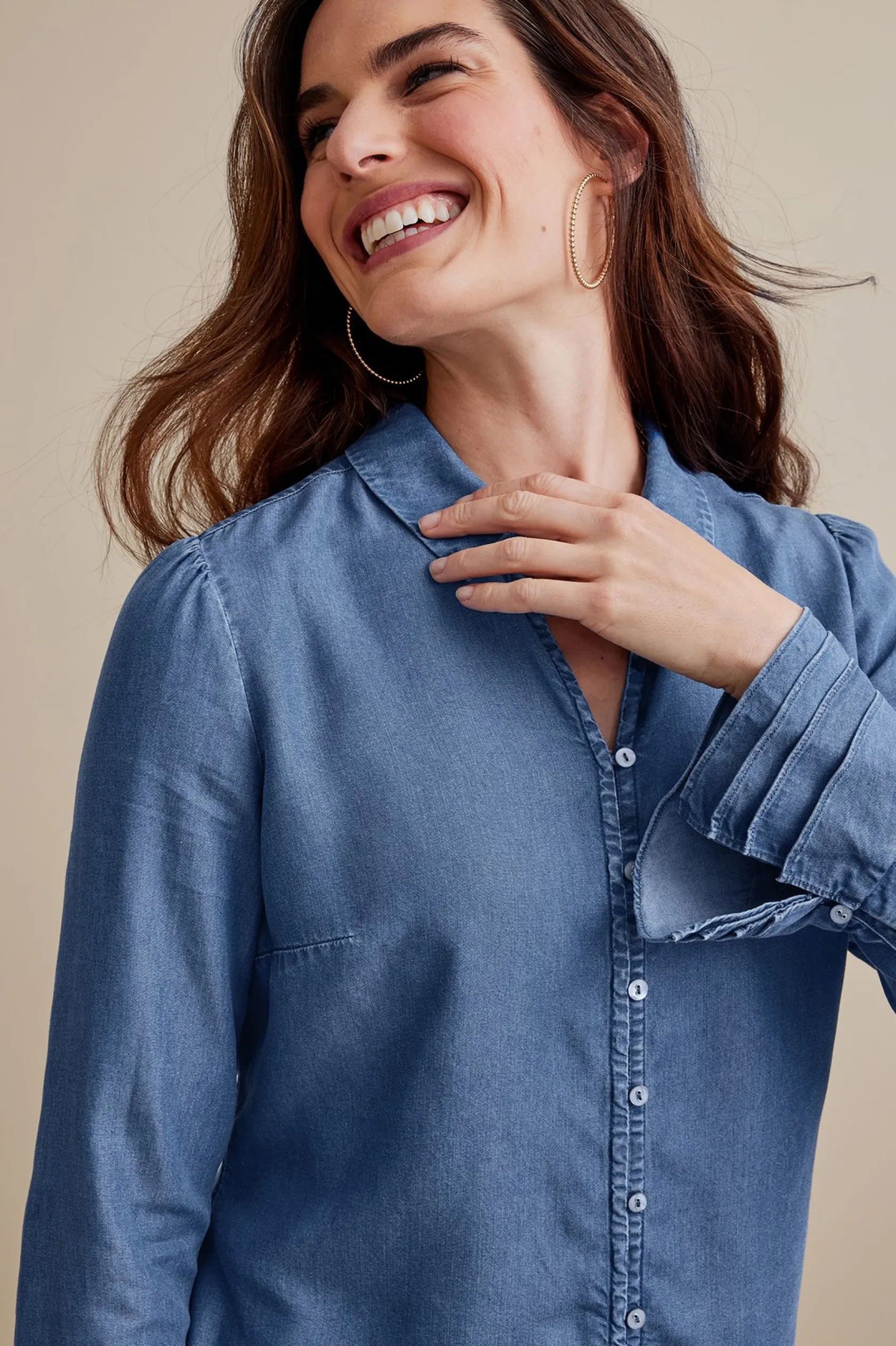 Soft Surroundings Sonnet TENCEL™ Shirt