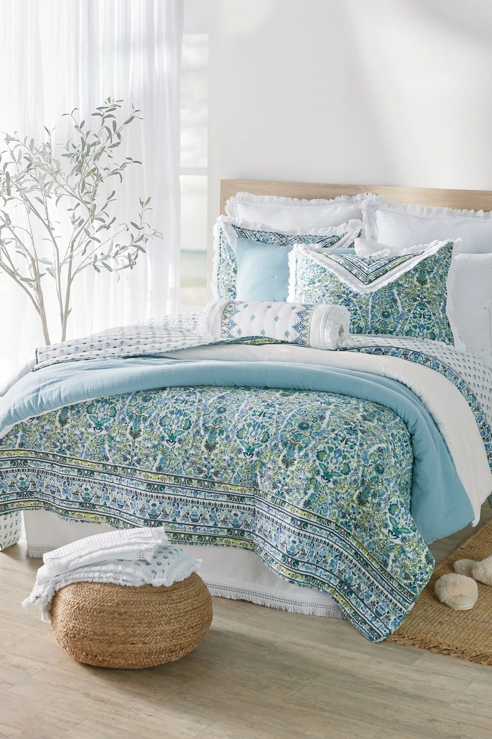 Soft Surroundings Tallulah Textured Euro Sham