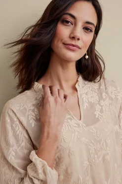 Soft Surroundings Tresa Lace Top