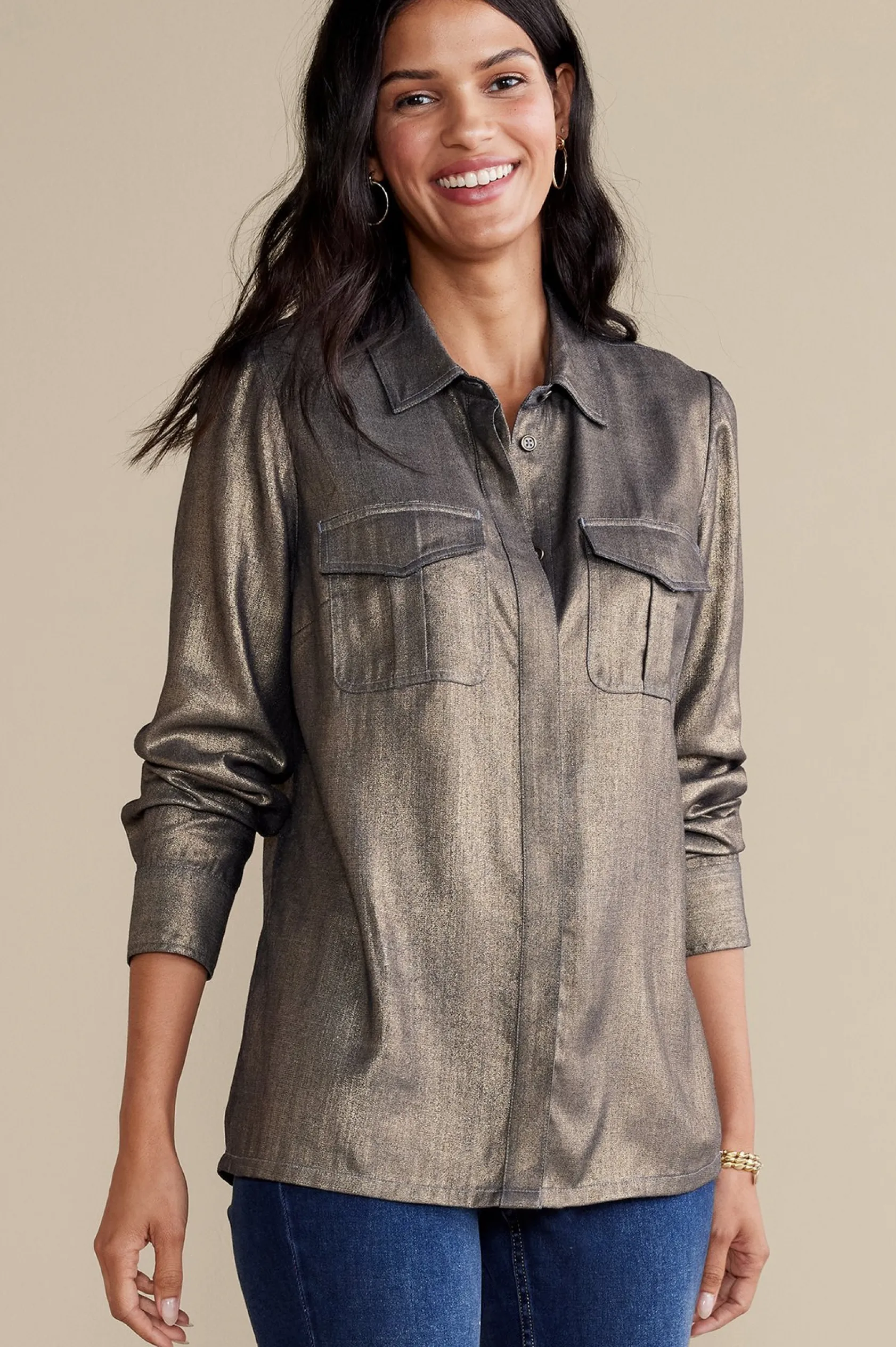 Soft Surroundings Zafina Shirt