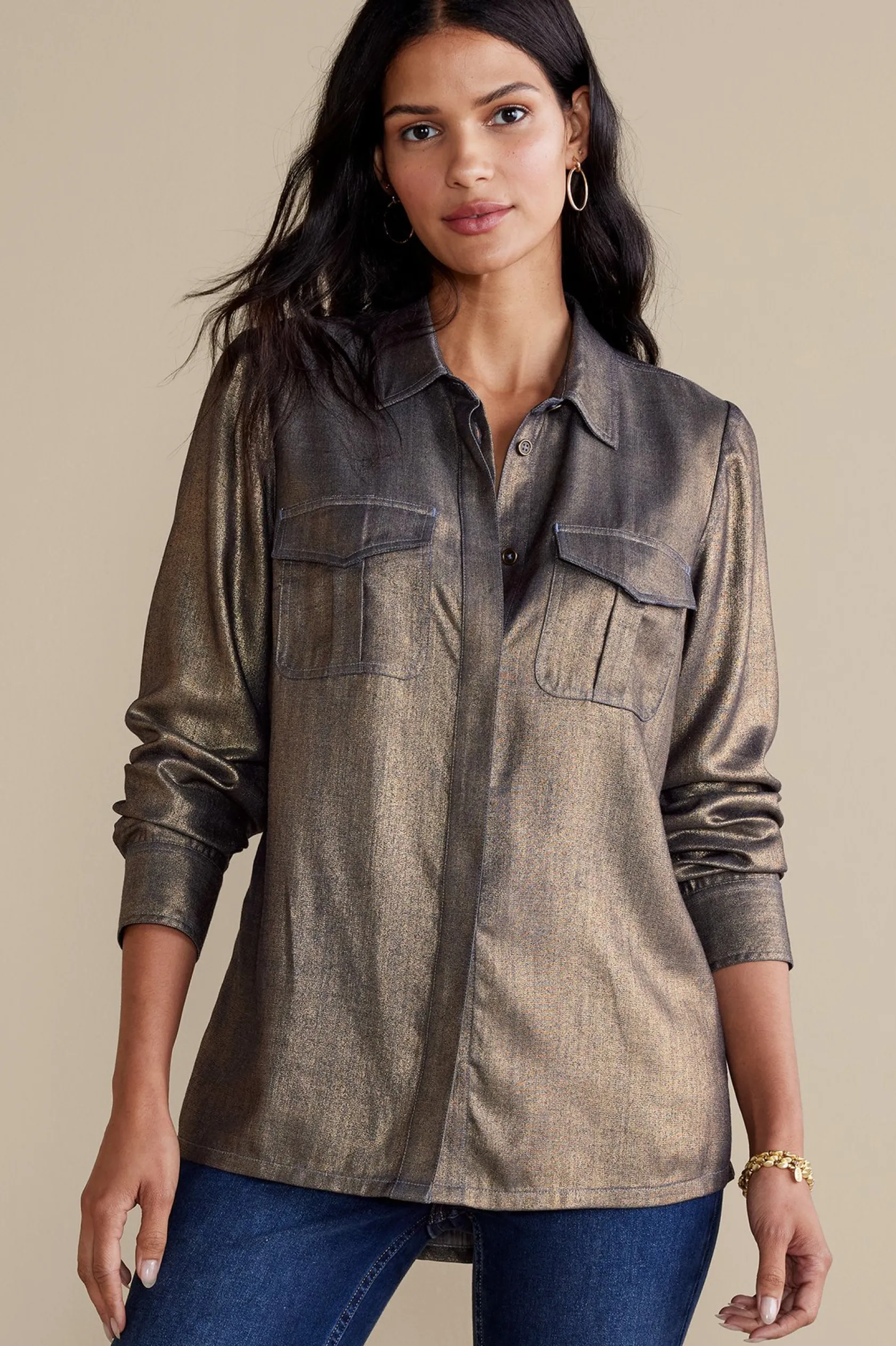 Soft Surroundings Zafina Shirt